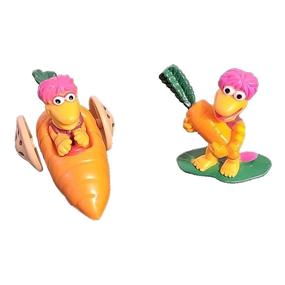 1988 McDonalds Fraggle‎ Rock Boober Wembley Cucomber Car Toy lot